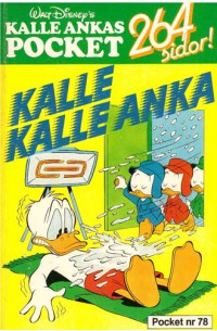 Kalle Ankas Pocket nr 78 Kalle Kalle Anka (1987) 1:a upplagan