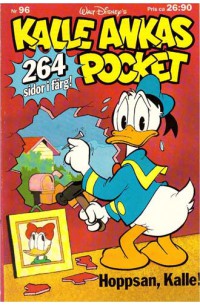 Kalle Ankas Pocket nr 96 Hoppsan, Kalle! (1988) 1:a upplagan