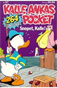Kalle Ankas Pocket nr 97 Snopet, Kalle! (1988) 1:a upplagan