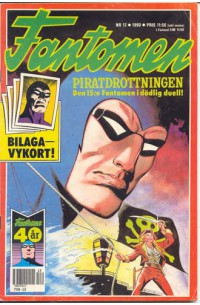 Fantomen 1990-12 utan Vykort