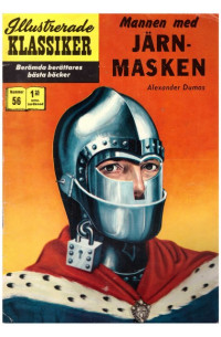 Illustrerade Klassiker nr 56 Mannen med järnmasken (1967) 1.25 2:a upplagan (165 baksidan)