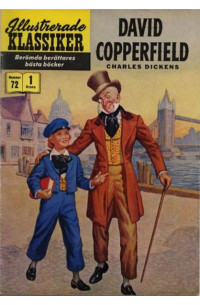 Illustrerade Klassiker nr 72 David Copperfield (19XX) 1.00 1:a upplagan (74 baksidan)