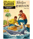 Illustrerade Klassiker nr 79 Familjen Robinson (1966) 1.25 3:e upplagan (165 baksidan)