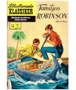 Illustrerade Klassiker nr 79 Familjen Robinson (1968) 1.50 4:e upplagan (165 baksidan)