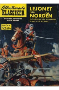 Illustrerade Klassiker nr 104 Lejonet från Norden (1967) 1.25 2:a upplagan (165 baksidan)