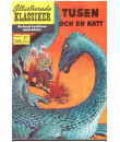 Illustrerade Klassiker nr 135 Tusen och en natt (1969) 1.50 3:e upplagan (199 baksidan)
