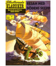 Illustrerade Klassiker nr 206 Resan med dödens skepp (19XX) 1.50 1:a upplagan (50 baksidan)