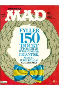 Mad 1977-9 utan bilagan ner med censur 