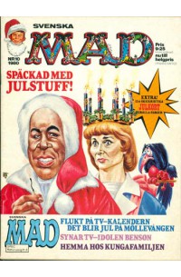 Mad 1980-10 med Julkortsbilaga