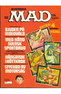 Mad 1981-2 med Bilaga idoltavlor